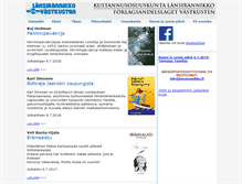 Tablet Screenshot of lansirannikko.kpnet.com