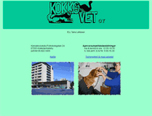 Tablet Screenshot of kokko-vet.kpnet.com