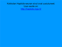 Tablet Screenshot of hapkido.kpnet.com